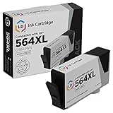 LD Remanufactured Ink Cartridge Replacement for HP 564XL CN684WN High Yield (Black)