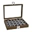 Wood Gray 24 Grid