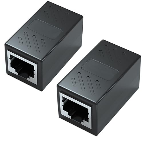 た：V2.1接続機一式＋中継コネクタケーブル Amazon.co.jp: 延長 ギガビット LANケーブル 中継コネクタ メス