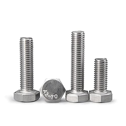 Tornillo de acero inoxidable 304 M16 perno hexagonal largo para fijación exterior