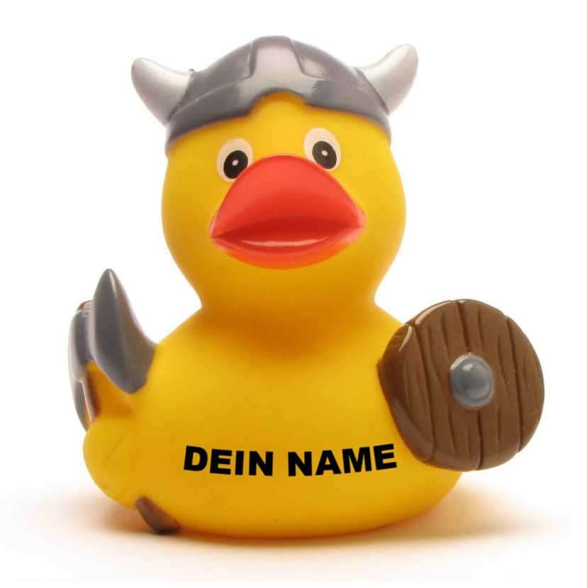 Rubber Duck - Personalised (Viking Duck)