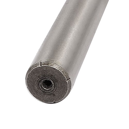 Image of uxcell 10mmx9mmx30mmx85mm Machining Cutting Tool Helical Groove 4 Flute Straight Shank Milling Cutter End Mill