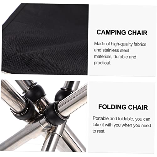 Chaise de camping léger et tabouret de portable stable ULTECHNOVO