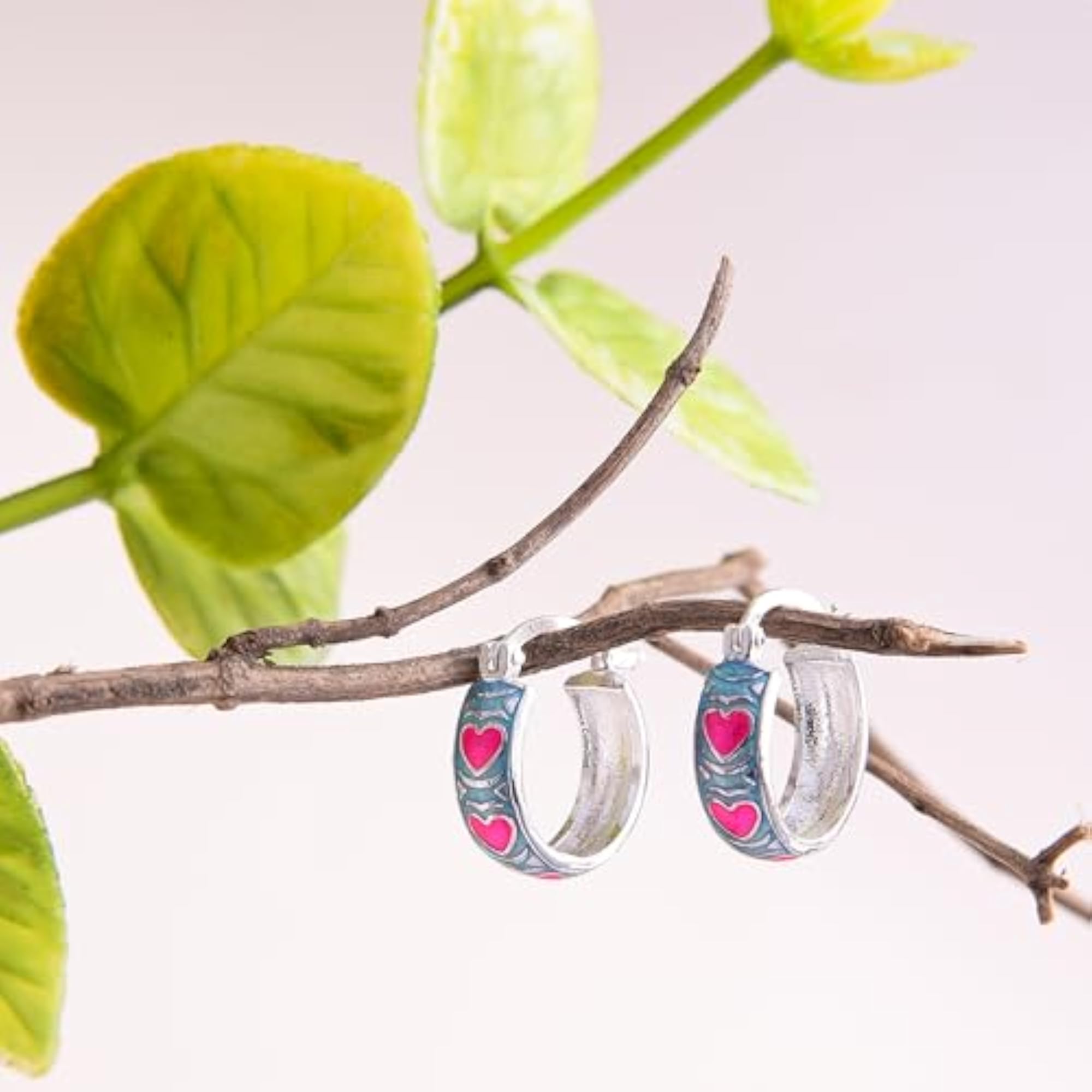 925 Sterling Silver Meena Bali Earrings for Women