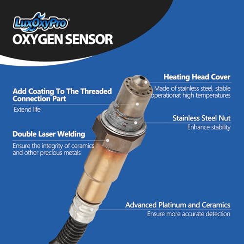 Sensor de oxígeno para Nissan e Infiniti 2000-2010 miniatura 3