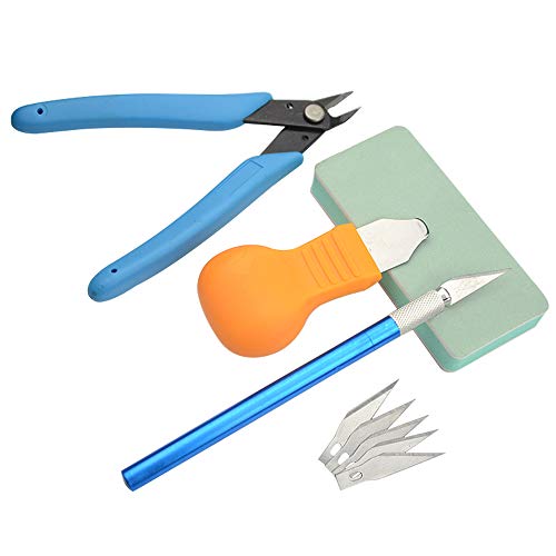 image for BXQINLENX Professional 28 PCS Gundam Model Tools Kit Modeler Basic Too