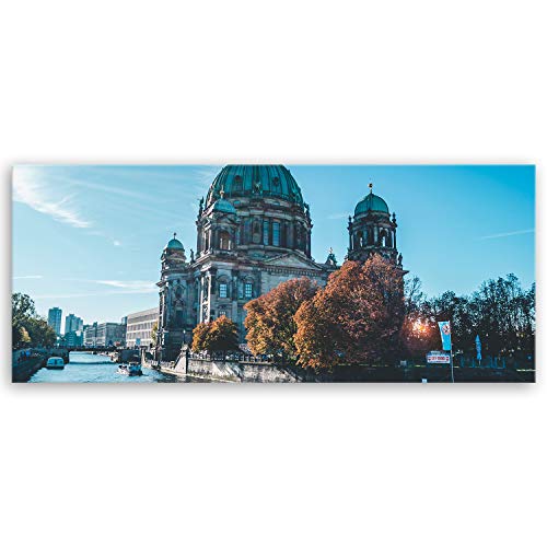 Toile Berliner Dom 120x50cm grand format pour créer une ambiance voyage moderne