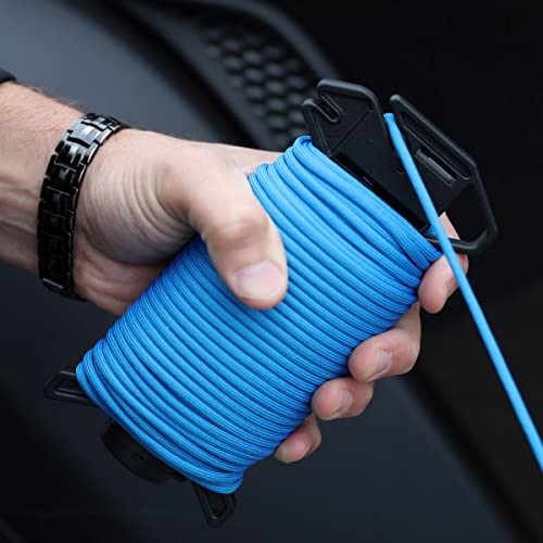 Atwood Rope MFG Ready Rope™ 550 Paracord 100 Feet 7-String Core Nylon Parachute Cord Outside Survival Gear Made in USA | Lanyards, Bracelets, Handle Wraps, Keychain (Black) by Atwood Rope MFG - Used condition - Image 6