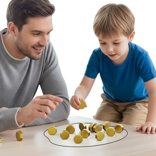 Juego de Ajedrez Magnético | Tablero portátil con 20 Piedras magnéticas Fuertes y Bolsa de Almacenamiento | Juego Educativo de Estrategia para niños y Adultos en reuniones y Viajes - imagen 7