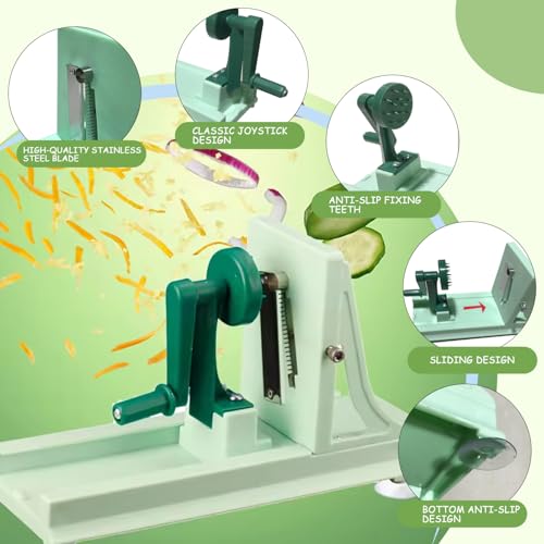 Spiralizer de légumes manuel contre la corvée de découpe