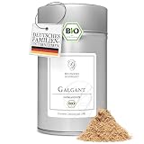 Boomers Gourmet - BIO Galgant Pulver, Galgant Bio gemahlen - Gewürzdose - 50 g