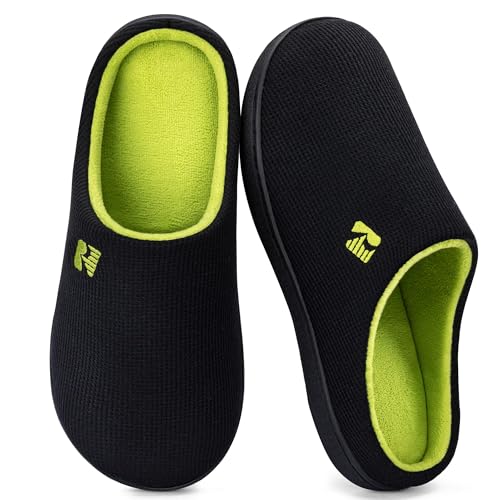 Product Image of the RockDove Men's Original Two-Tone Memory Foam Slipper, Size 10.5 US Men,...