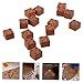 JOINPAYA 60pcs Miniature Clay Bricks Model for Projects Boy Girl Building Toys Decorative Landscaping Props Miniature Bricks for Dollhouse Accessories and Landscapes