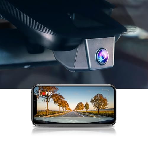 Fitcamx 4K Dash Cam Suitable for Lexus NX 2018 2019 2020 2021 350 300 Sport 250 F Premium, OEM Style, UHD 2160P Video, Loop Recording, Built-in WiFi, Parking Mode, G-Sensor, Plug & Play, 64GB Card