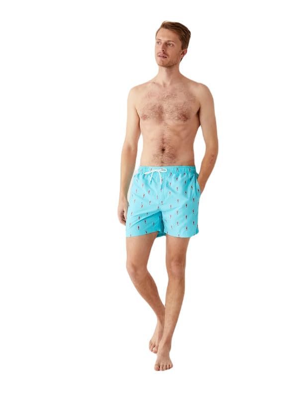 Image of Marks & Spencer Quick Dry Embroidered Swim Shorts