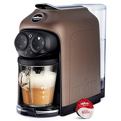 Lavazza A Modo Mio - Máquina de café expreso, color nogal - Imagen 5