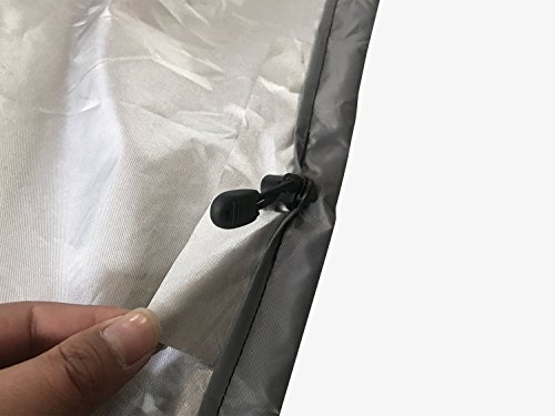 (2.6M-6M / 7.8-18Ft) Durable Kayak Canoe Storage Cockpit Dust Cover- Waterproof Uv Sunblock Shield Protector For 7 Sizes Range Fishing Boat/Kayak/Canoe/Paddle Board #TOP4