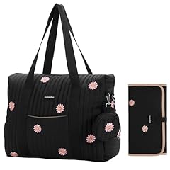 Medium - Black Flowers