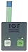 Produktbild IGF Folientastatur für Teigausrollmaschine 2300-L30, 2300-L40, 2300-L40P Länge 70mm Breite 60mm L30-B30-L40-B40