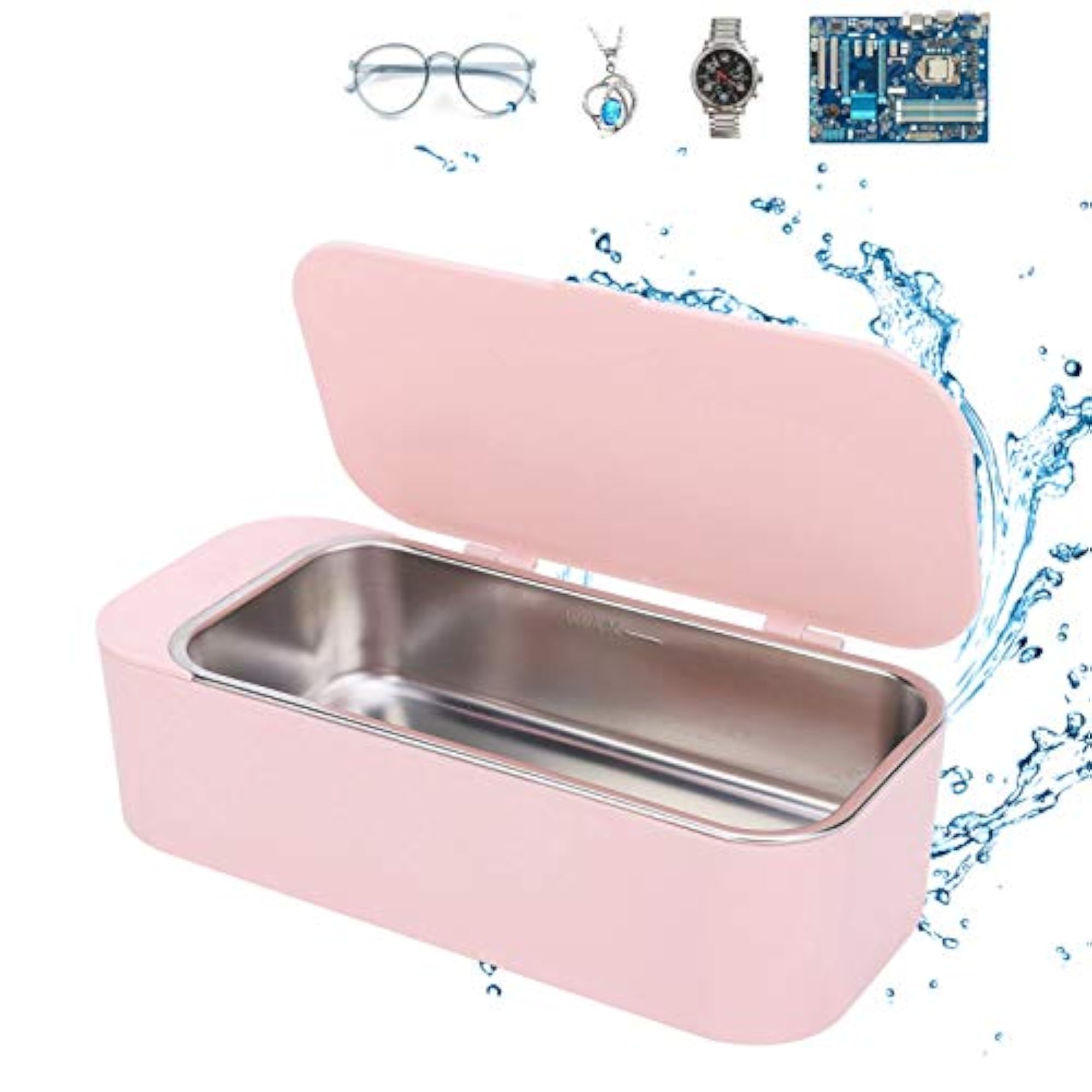 Mini Ultrasonic Cleaner for Home Use, 42KHz