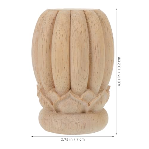 Balaustre para columnas romanas y remates para postes de cama de madera 2
