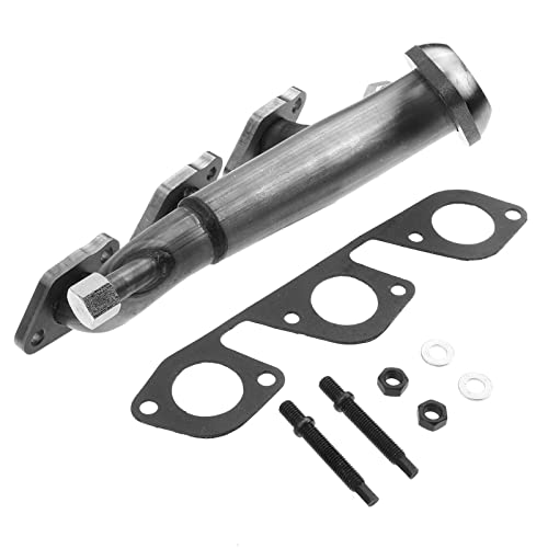 A-Premium Right Exhaust Manifold With Gasket Kit Compatible With Ford Mustang 1999 2000 2001 2002 2003 2004 V6 3.8L 3.9L #TOP1