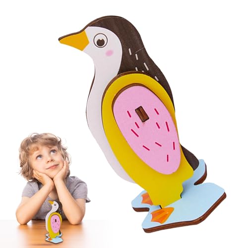 3D 動物パズル、用 3D 動物パズル - ビスタプリント幼児用リスパズル - ジグソーパズルのための知育玩具木製動物パズル漫画モデルのおもちゃ