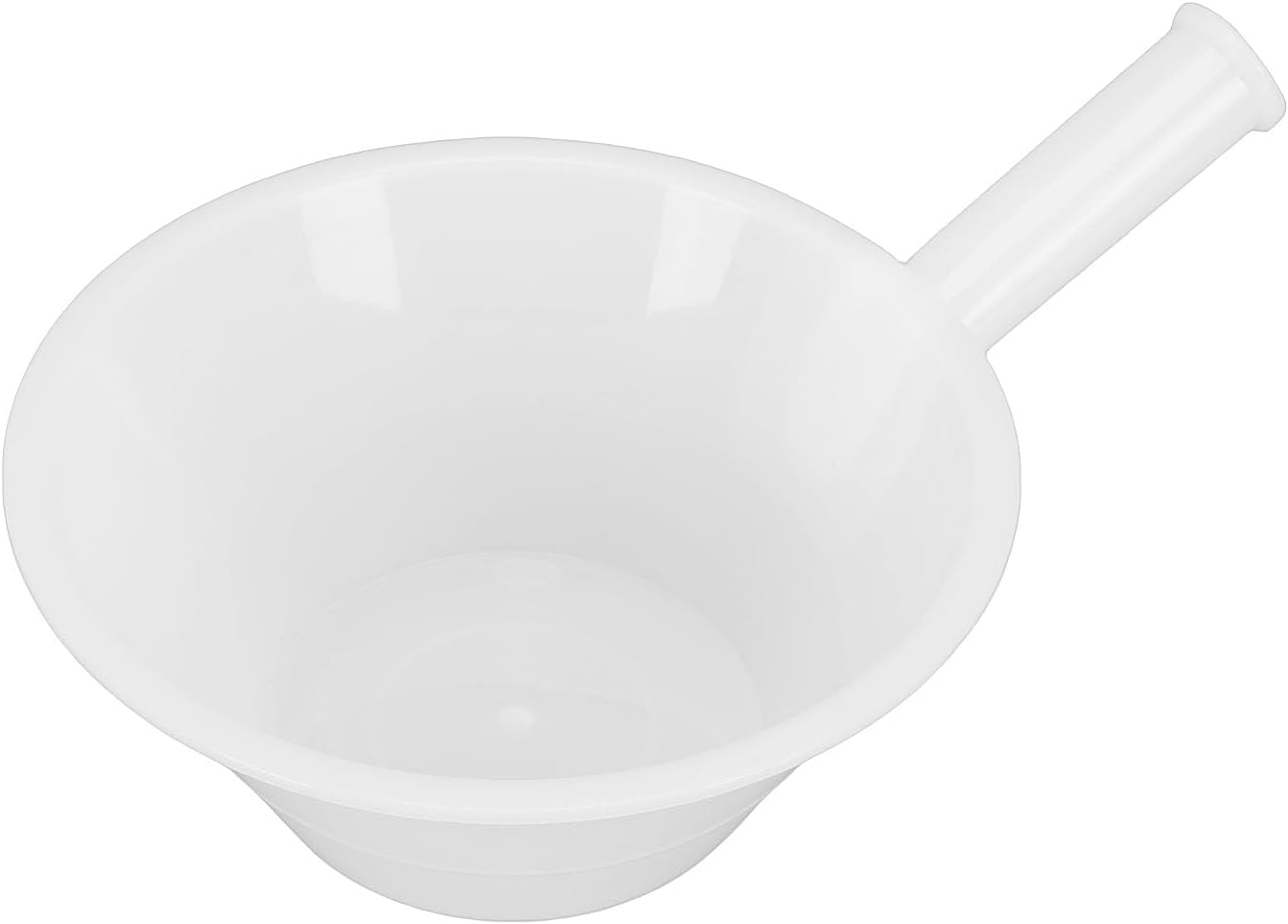 Hilitand Plastic Water Ladle Watering Spoon Large Diameter Thickened PE Water Scoop for Kitchen Bathroom Garden Farm White