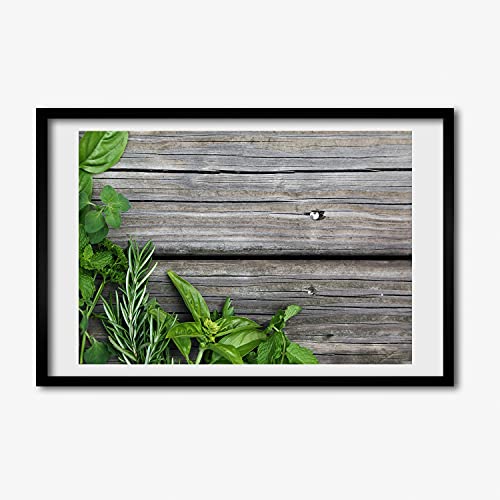 Cadre photo 60x40 cm Tulup en bois MDF et tableau décoratif style Zioła