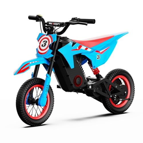 RIXOC DK-12 Electric Dirt Bike for Kids Ages 3-10,...