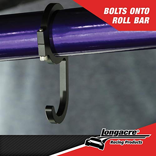 Longacre 52-22576 Steering Wheel Hook, Clamp On, 1-3/4 Bar #TOP3