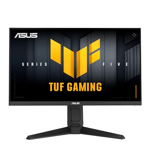 ASUS TUF Gaming VG259QMRL5A 24,5-Zoll Full HD Gaming-Monitor (Fast-IPS-Panel, 310Hz OC, 0,3ms, G-SYNC kompatibel AMD FreeSync Premium, ELMB SYNC, VESA DisplayHDR 400, 99% sRGB, Höhenverstellung.