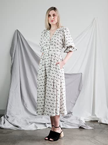 Style Arc Sewing Pattern - Belle Woven Dress (Sizes 10-22), Multicoloured - Image 2