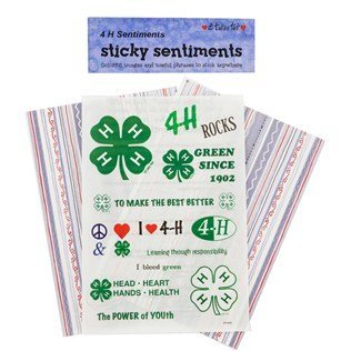 4-H Sentiments Stickers
