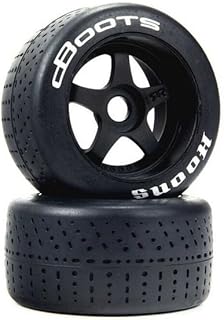 ARRMA dBoots Hoons 53/100 2.9 Tire Set Silver 5-Spoke (2), ARA550103