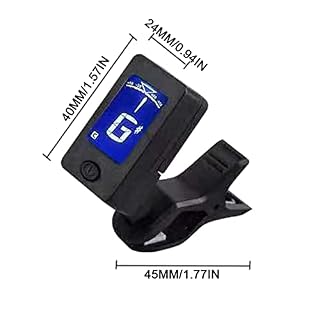 RJSQAQE Accordeur de Guitare Acoustique Professionnel à 360 degrés à écran LCD accordeur numérique C3l9 Acoustique ukulélé accesso pour Guitare électrique - Les Beatles, Paul McCartney, John Lennon, RIngo Starr, George Harrison RJSQAQE Accordeur de Guitare Acoustique Professionnel à 360 degrés à écran LCD accordeur numérique C3l9 Acoustique ukulélé accesso pour Guitare électrique – Image 5