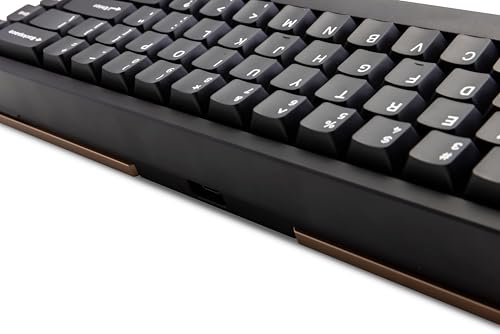 Image of KEEBMONKEY WOBKEY Zen 65 65% Quick Release Wireless Mechanical Keyboard with RGB, CNC Aluminum Case, Hot-Swappable, VIA Support, BT /2.4G /USB-C Gaming Keyboard for Mac /Windows (Lite Black)