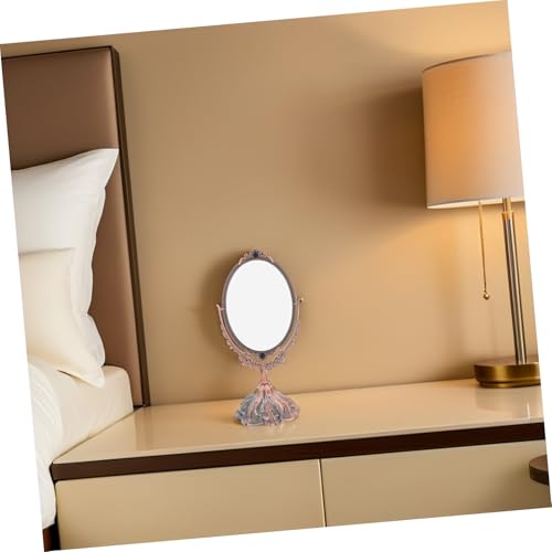 Miroir de table double face pivotant à 360° pour maquillage précis - 7