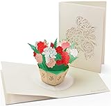 MIT EXTRA SEITE FÜR GRÜßE – während zwei-seitige Karten schnell mit Text überladen sind, bietet diese Karte mit der zusätzlichen Seite viel Platz, um Ihre Grüße angemessen unterzubringen