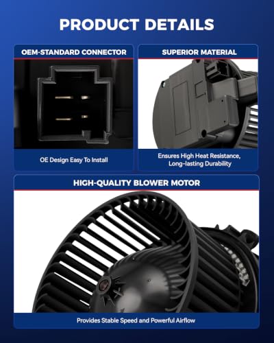 Image of KAX 700348 AC Blower Motor for Audi A4 2018-2020, A4 Quattro 2017-2022
