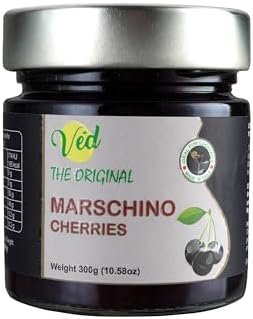 Ved Gourmet Cerezas al Maraschino Negras Originales - Cereza Ital...