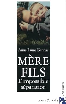 Paperback Mère-fils: L'impossible séparation [French] Book