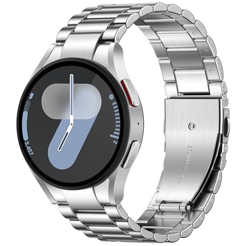 Bracelet montre acier inoxydable compatible Samsung Galaxy Watch 7 6 5 4 FE 40mm 44mm