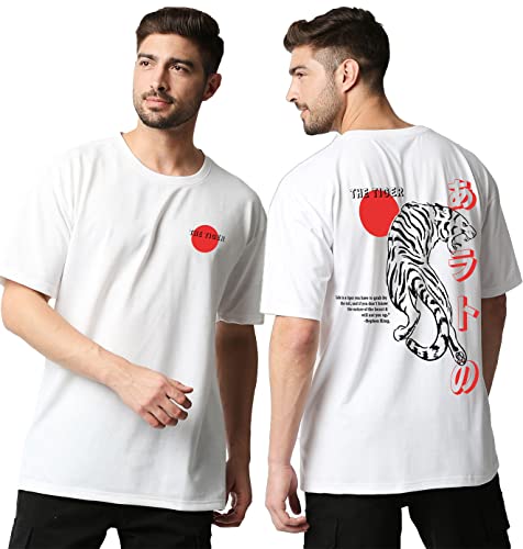 Image of Wear Your Opinion Back Printed Oversize Tshirt for Men
