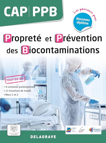 Les Parcours Pros - Propreté et Prévention des Biocontaminations (PPB) CAP (2026) - Pochette élève
