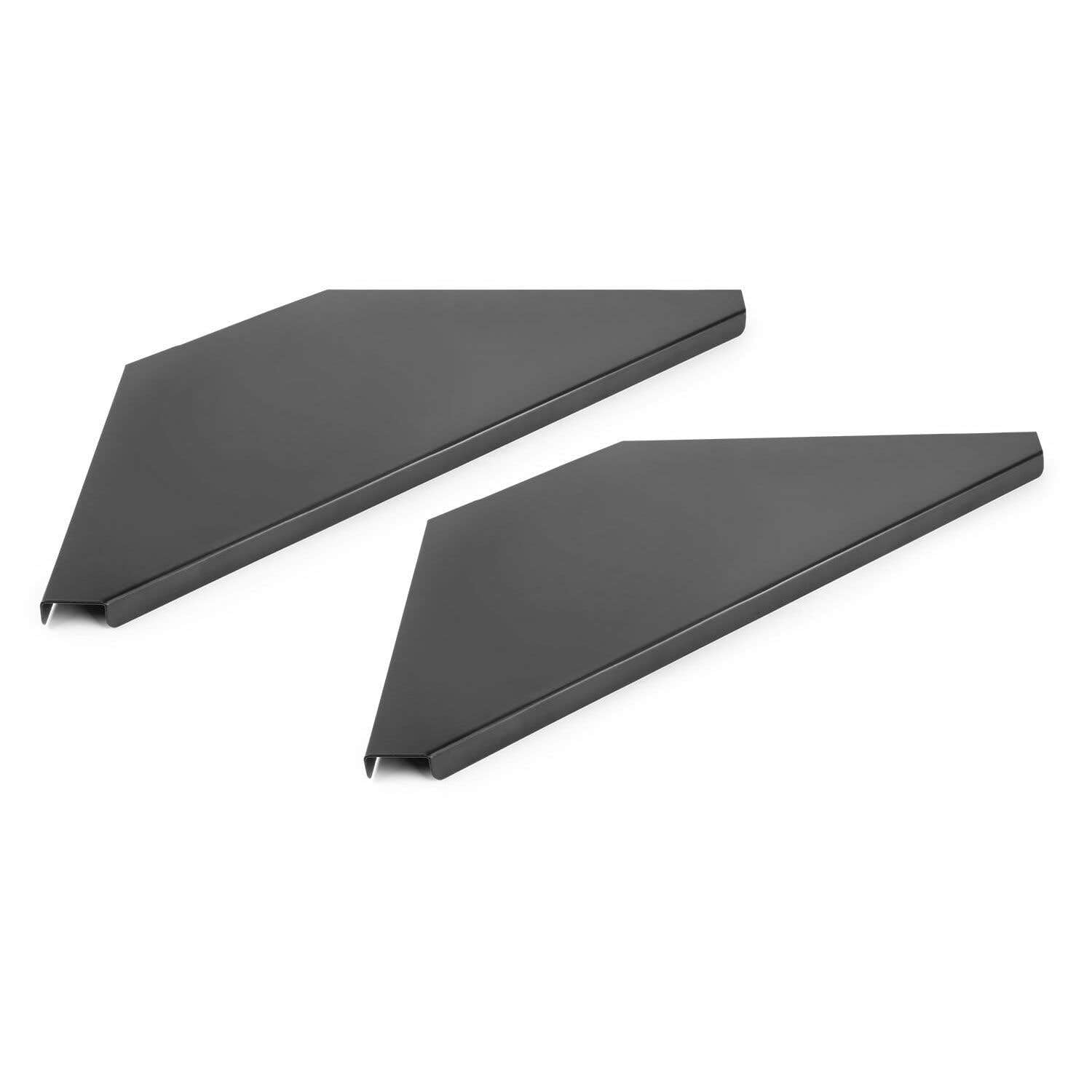 VONYX DBC2 DJ Booth Shelves Set with Corner Design and Carry Bag - Portable, Sturdy DJ Stand Accessories for Professional Mobile Disco Facade, Home Use, Easy Setup and Storage