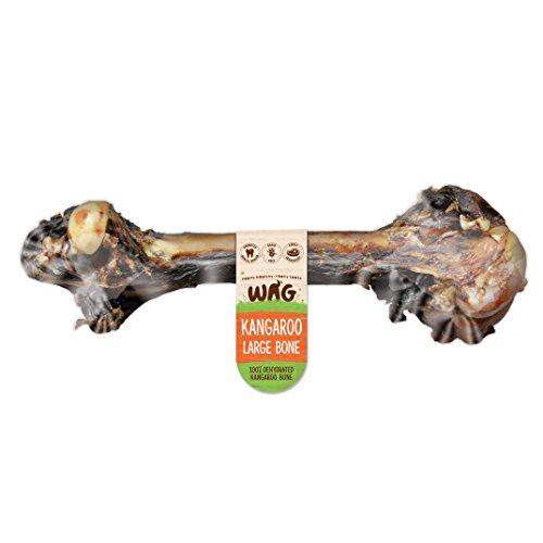 Kangaroo Large Bone 4 Pack, Natural Australian Made Long Lasting Dog Treat Chew, Perfect Teeth Treat