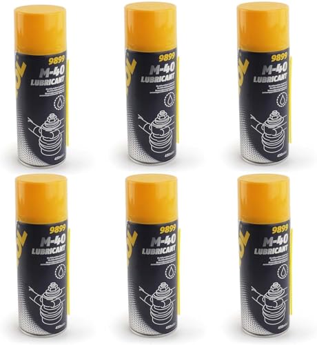 6 X Mannol M-40 Multifunktionsspray Kriechöl 450ml