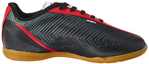 Tênis Umbro Fifty Iv Jr, Criança-Unissex, Branco/Preto/Vermelho, 32