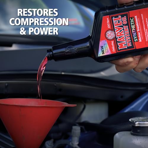 Marvel Mystery Oil 53835 Synthetic Motor Treatment- Removes & Prevents Sludge Build Up And Leaks thumb #4